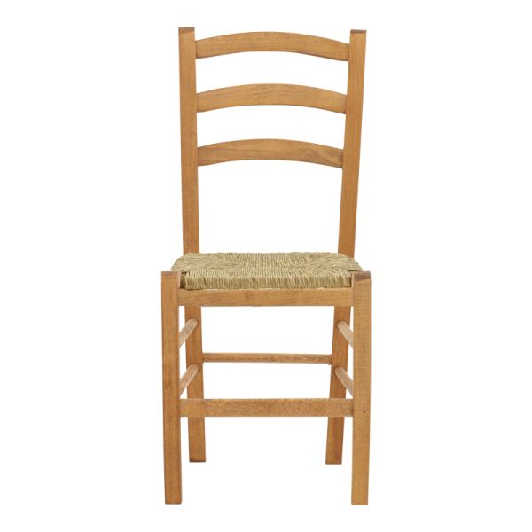 200 000746 3 2 Coffee shop chair with mat Marf-Charchie pakoworld solid beech wood polish walnut 41x42x92cmIndoor furniture > Chairs