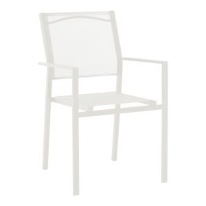 200 000918 4 4 Valor-Confidence dining table set of 5 pakoworld white metal 140x80x70cmEASTER OFFERS