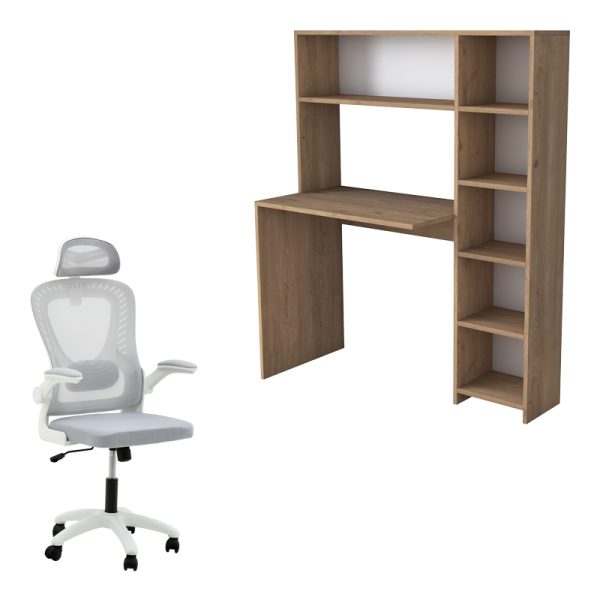 200 001034 7 Delison student office pakoworld furniture set of 2 pcsStudent Offers