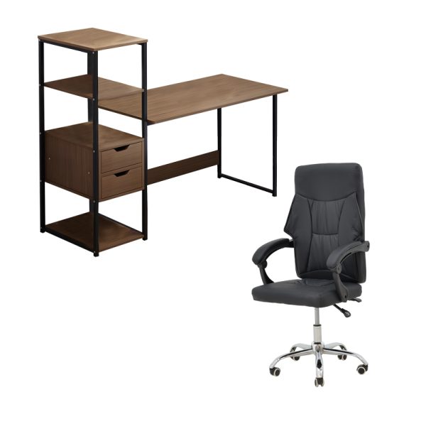 200 001044 9 Gloryn student office pakoworld furniture set of 2 pcsStudent Offers