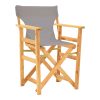 200 001087 9 Professional umbrella Mongo pakoworld single piece metal D2m beige-athraciteOutdoor furniture > Garden umbrellas