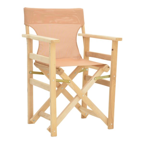 200 001091 10 Director's armchair frame Kompa pakoworld solid beech wood inpainted wood color 56.5x54x88cmOutdoor furniture > Garden armchairs