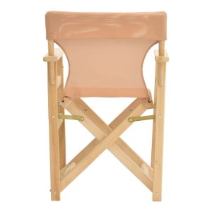 200 001091 4 7 Director's armchair frame Kompa pakoworld solid beech wood inpainted wood color 56.5x54x88cmOutdoor furniture > Garden armchairs