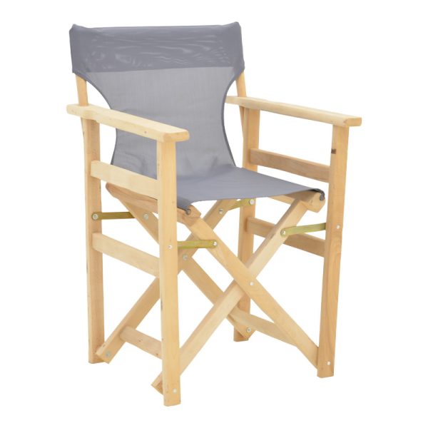 200 001093 10 Director's armchair frame Kompa pakoworld solid beech wood inpainted wood color 56.5x54x88cmOutdoor furniture > Garden armchairs