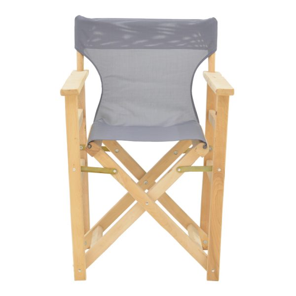 200 001093 3 7 Director's armchair frame Kompa pakoworld solid beech wood inpainted wood color 56.5x54x88cmOutdoor furniture > Garden armchairs