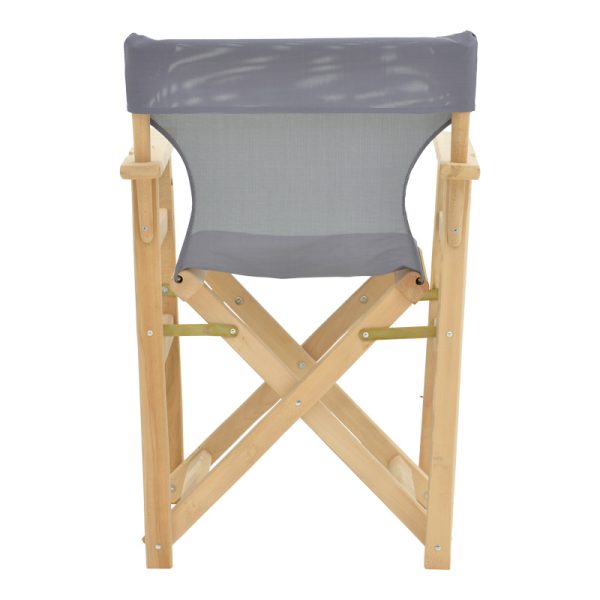 200 001093 4 7 Director's armchair frame Kompa pakoworld solid beech wood inpainted wood color 56.5x54x88cmOutdoor furniture > Garden armchairs