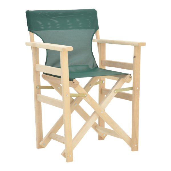 200 001094 10 Director's armchair frame Kompa pakoworld solid beech wood inpainted wood color 56.5x54x88cmOutdoor furniture > Garden armchairs