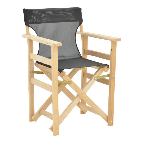 200 001095 11 Director's armchair frame Kompa pakoworld solid beech wood inpainted wood color 56.5x54x88cmOutdoor furniture > Garden armchairs