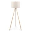 202 000007 18 Table lamp PWL-1071 pakoworld E27 off-white-natural D22x32cmLighting > Table