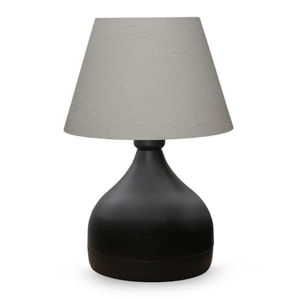 202 000022 4 Table lamp PWL-1068 pakoworld Ε27 black-grey white D22x32cmLighting > Table