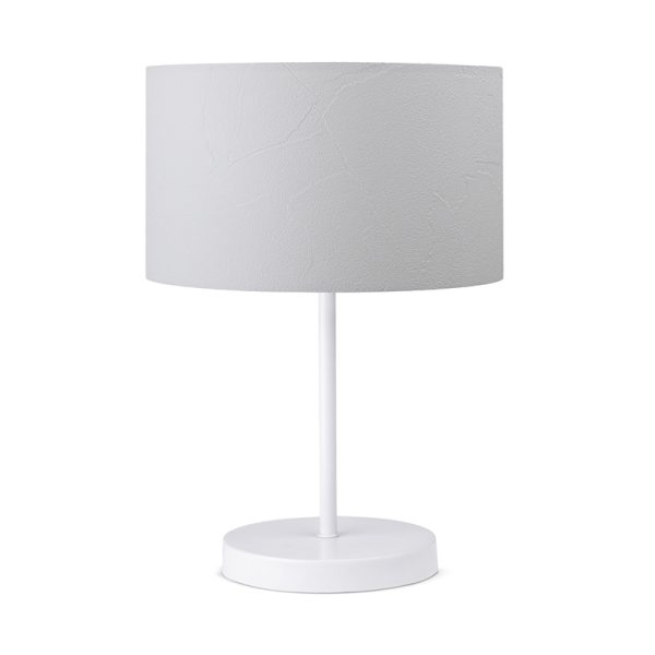 202 000043 6 Table lamp PWL-1077 pakoworld Ε27 ecru antique-white D24x35cmLighting > Table