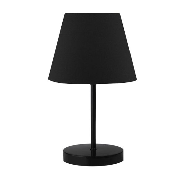 202 000098 2 Table lamp PWL-1145 pakoworld E27 black D22x37cmLighting > Table