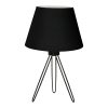 202 000127 4 Table lamp PWL-1145 pakoworld E27 black D22x37cmLighting > Table