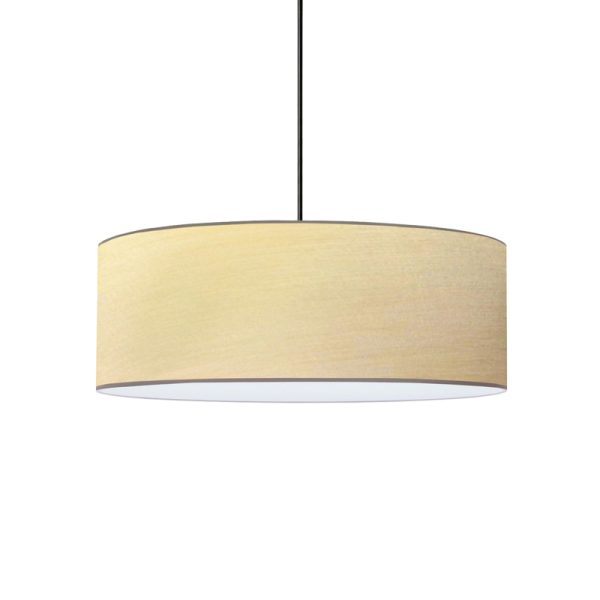 202 000161 1 Rufio pakoworld E27 ceiling lamp in beige-brown shade D50x20cmLighting > Ceiling