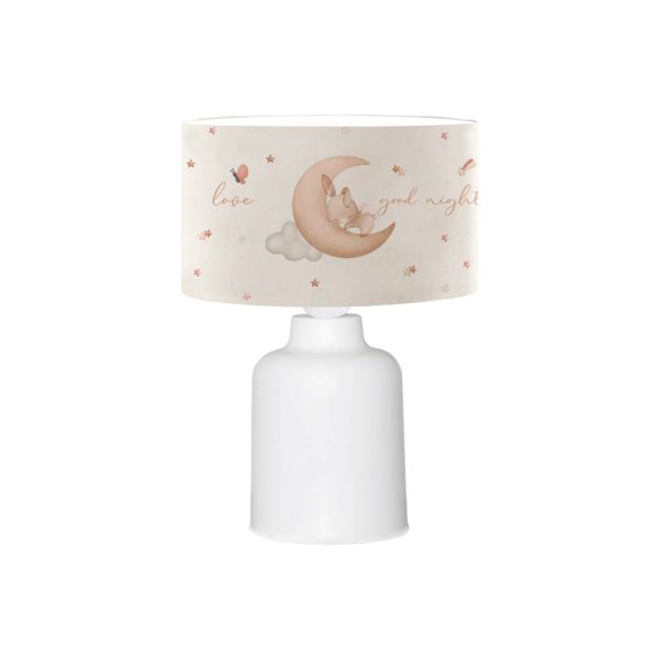 202 000176 1 Children's table lamp Gary pakoworld multi-colored-white D24x32cmIndoor furniture > Children's Room