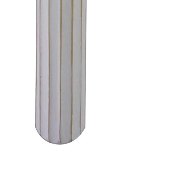 209 000006 3 4 Decorative vase Sammy Inart metal in gold and white shade D15.2x88.4cmDecoration > Decorations