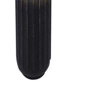 209 000008 2 8 Decorative vase Onna Inart metal in gold and black shade D15.7x80.6cmDecoration > Decorations