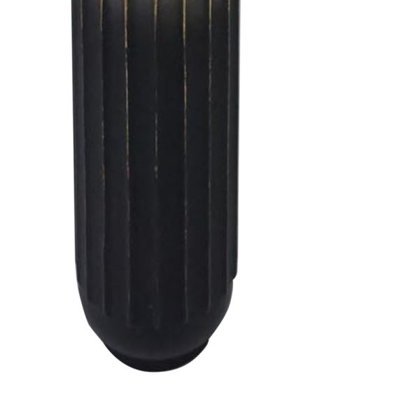 209 000008 2 8 Decorative vase Onna Inart metal in gold and black shade D15.7x80.6cmDecoration > Decorations