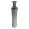 209 000016 7 Tripo Inart decorative vase set of 2 metal in gold and white shadeDecoration > Decorations