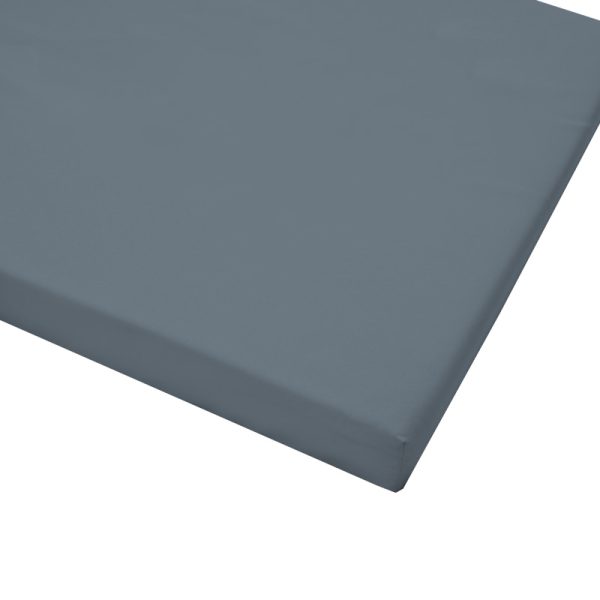211 000017 4 2 Sadie sunbed cushion pakoworld gray fabric 65x185x15cmOutdoor furniture > Sunbed cushions