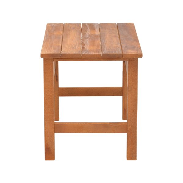 211 000019 2 3 Summrine pakoworld beach table solid beech wood in walnut color 60x40x45cmOutdoor furniture > Coffee tables