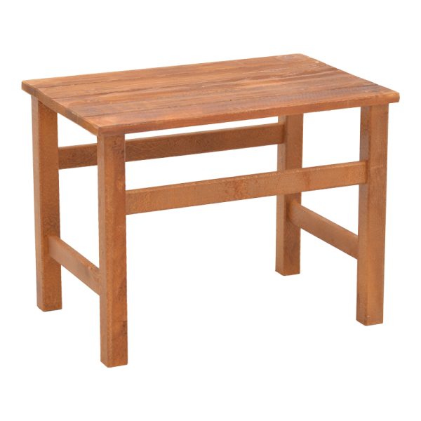 211 000019 6 Summrine pakoworld beach table solid beech wood in walnut color 60x40x45cmOutdoor furniture > Coffee tables