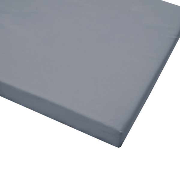 211 000023 4 3 Lounger sunbed Sadie pakoworld fabric grey 65x185x15cmOutdoor furniture > Sunbed cushions