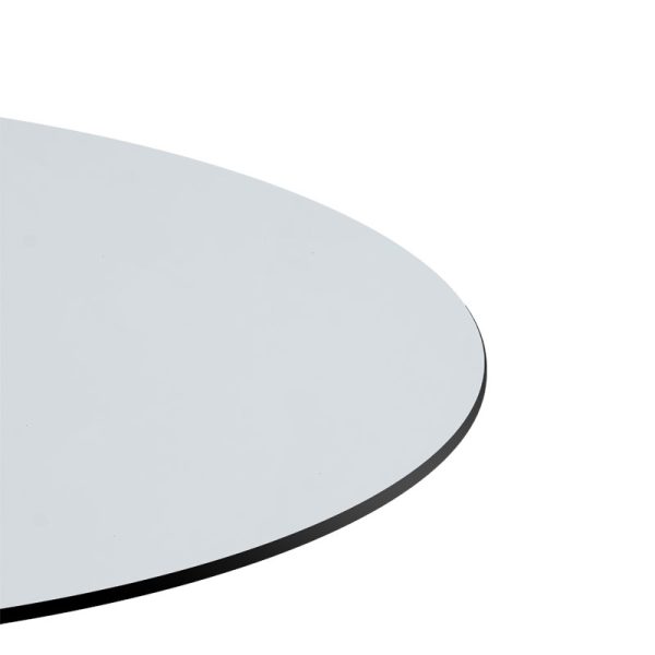 215 000002 3 2 Table surface Fervor pakoworld HPL ivory D69cm 12mm thickProfessional furniture > Table Tops