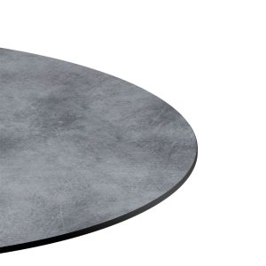 215 000008 3 2 Inspire table top pakoworld HPL gray cement Φ69cm 12mm thickProfessional furniture > Table Tops