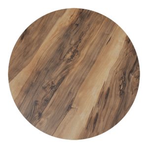 215 000011 1 Table top Noble pakoworld HPL walnut Φ69cm, 12mm thickProfessional furniture > Table Tops