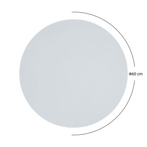 215 000015 3 2 Skyline pakoworld table top Werzalit ivory Φ60cm, 25mm thickProfessional furniture > Table Tops