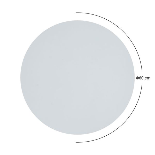 215 000015 3 2 Skyline pakoworld table top Werzalit ivory Φ60cm, 25mm thickProfessional furniture > Table Tops