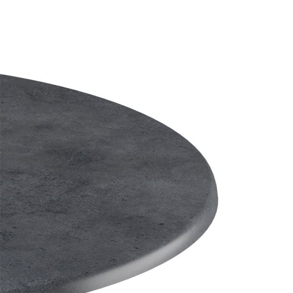 215 000024 2 2 Table top Sizzle pakoworld Werzalit anthracite cement Φ70cm, 25mm thickProfessional furniture > Table Tops