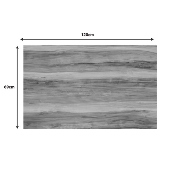 215 000048 2 Table top Noble pakoworld HPL walnut 69x120cm thickness 12mmProfessional furniture > Table Tops