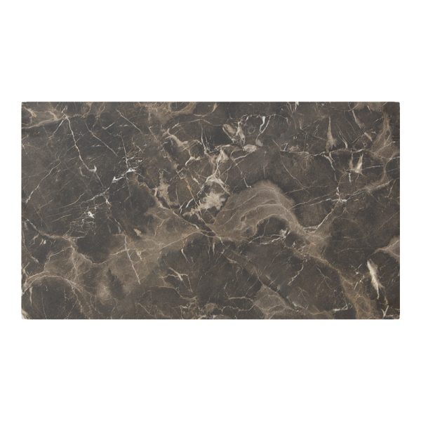 215 000053 Verhia table top pakoworld HPL dark grey marble look 69x120cm 12mm thickProfessional furniture > Table Tops