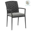 216 000009 5 Armchair Gentle pakoworld PP color white-capuccinoOutdoor furniture > Garden armchairs