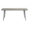 216 000010 5 Sideboard PWF-0629 pakoworld white-black color 102x32x83cmSPRING OFFERS
