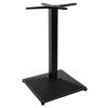 217 000010 7 Table base bar medium height Poise pakoworld cast iron four leged black 62x62x94cmProfessional furniture > Table Bases