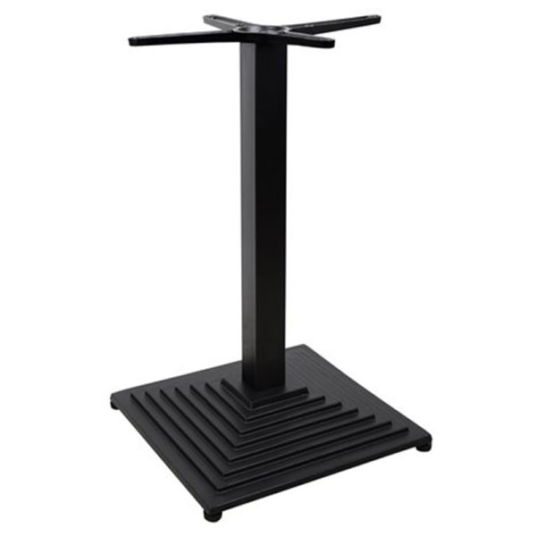 217 000010 7 Table base Cheer pakoworld cast iron black 45x45x72cmProfessional furniture > Table Bases
