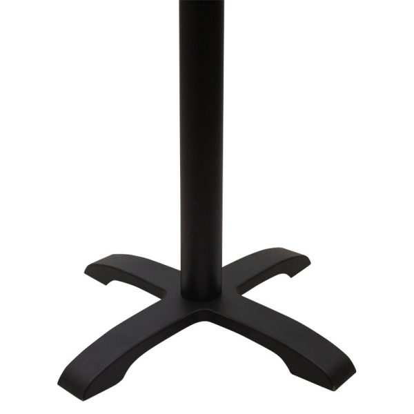 217 000013 2 2 Table base bar medium height Poise pakoworld cast iron four leged black 62x62x94cmProfessional furniture > Table Bases