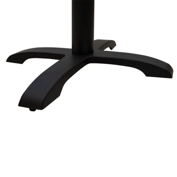 217 000013 3 2 Table base bar medium height Poise pakoworld cast iron four leged black 62x62x94cmProfessional furniture > Table Bases