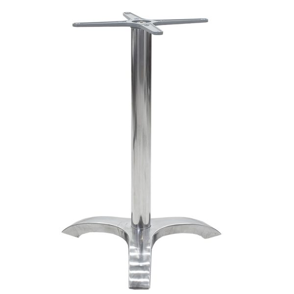 217 000014 3 Table bar base medium height Greet pakoworld alouminium three-night 59x59x72cmProfessional furniture > Table Bases
