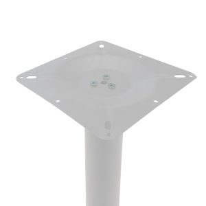 217 000036 2 3 Table base bar Staid pakoworld metal white 40x40x94cmProfessional furniture > Table Bases