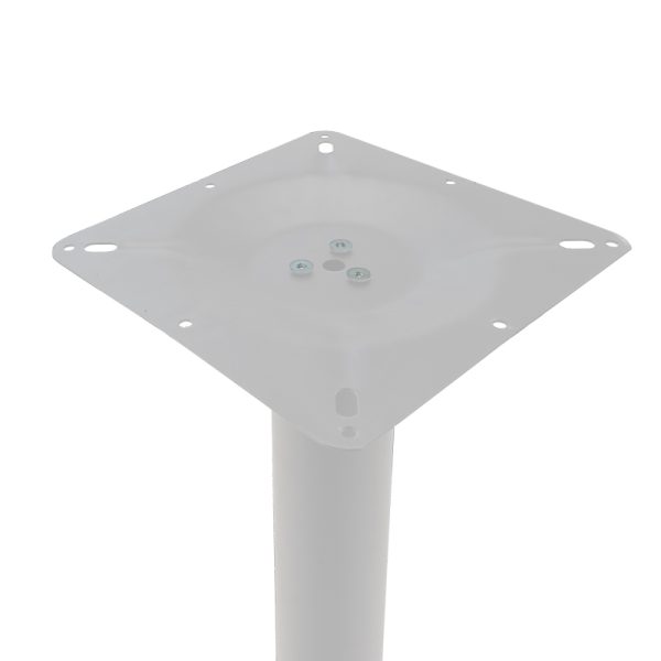 217 000036 2 3 Table base bar Staid pakoworld metal white 40x40x94cmProfessional furniture > Table Bases