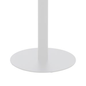 217 000041 2 9 Table base bar Closet pakoworld metal white-black D40x108cmProfessional furniture > Table Bases