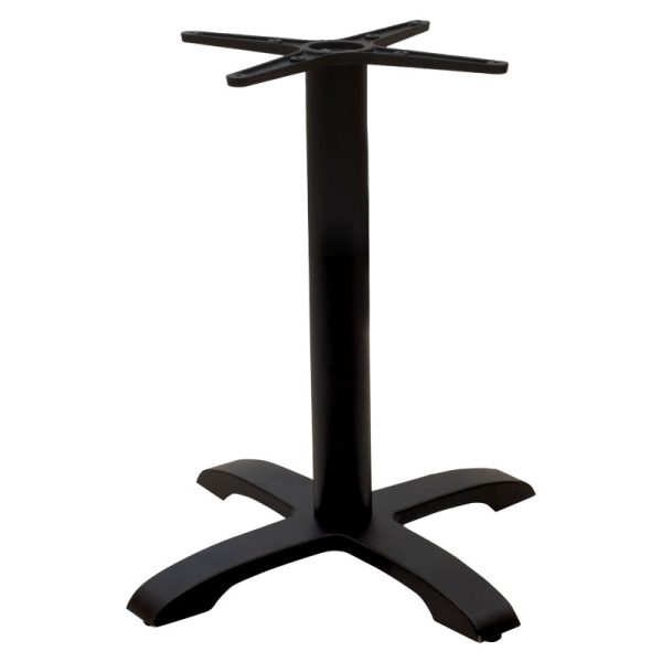 217 000042 5 Table base bar Ntona pakoworld metal black 62x62x108cmProfessional furniture > Table Bases