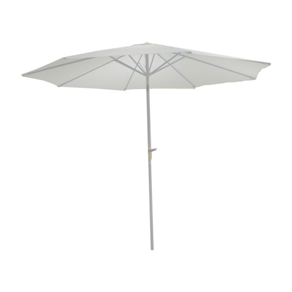 218 000014 3 Professional umbrella Frow pakoworld white aluminum-beige fabric Φ3mOutdoor furniture > Garden umbrellas