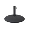 218 000019 8 Cement umbrella base with cobble stone Nimbus pakoworld 25kg D50cmOutdoor furniture > Umbrellas bases