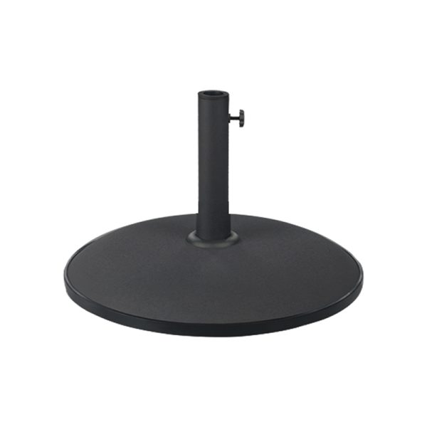 218 000019 8 Cement black umbrella Elfie base pakoworld 50kg D58cmOutdoor furniture > Umbrellas bases
