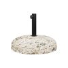 218 000022 5 Lyere pakoworld swing nest with grey metal base with grey pe rattan 120x108x195cmOutdoor furniture > Gardens swings